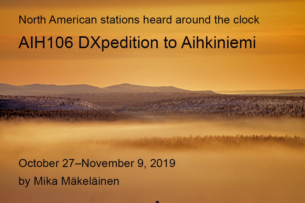Aih106 Dxpedition Report Dxing Info